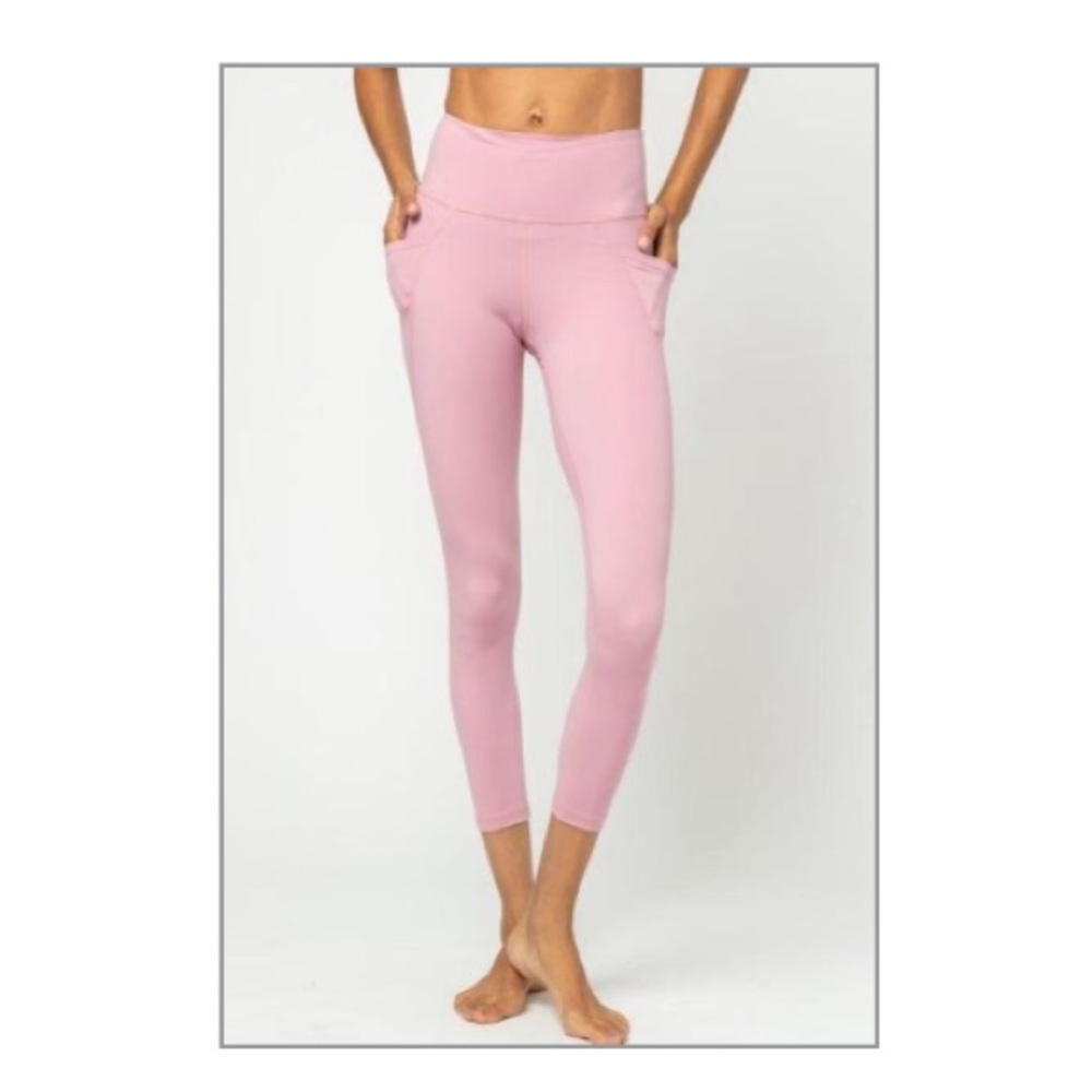 NWT Vie Active lili leggings pink size M
